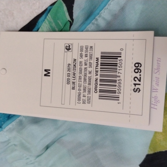 NWT Women's Floral Print Simply Cool Pajama Shorts - Stars Above - M - Picture 3 of 6